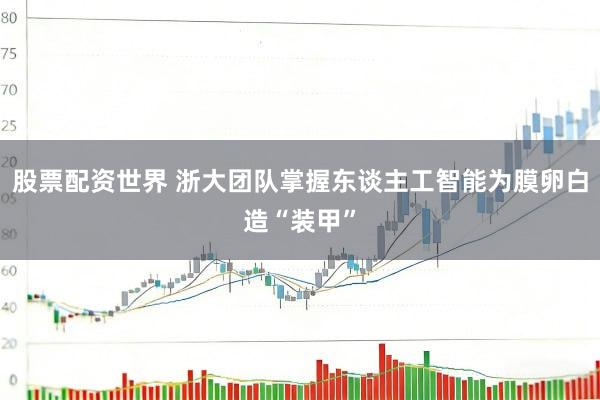 股票配资世界 浙大团队掌握东谈主工智能为膜卵白造“装甲”