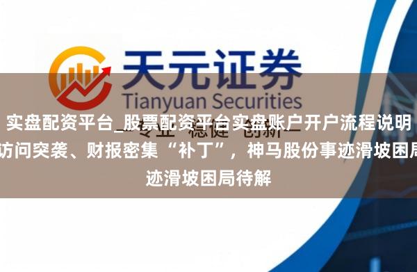 实盘配资平台_股票配资平台实盘账户开户流程说明 立案访问突袭、财报密集 “补丁”，神马股份事迹滑坡困局待解